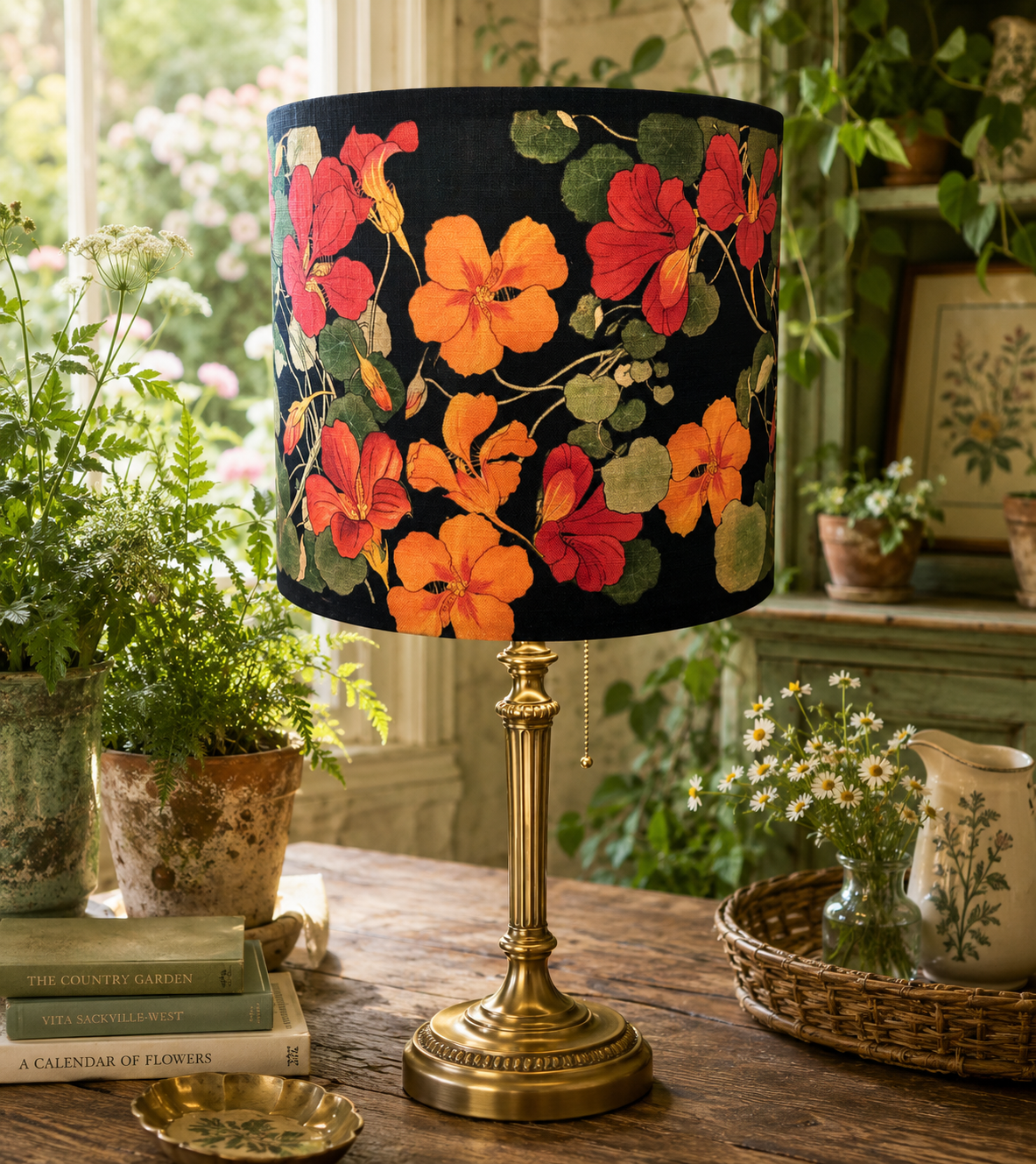 The Nasturtium Lampshade That Stopped People in Their Tracks at Eumundi Market