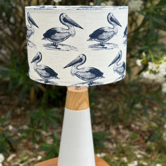 ijustlovethatfabric Lampshade making kit - including pelican fabric