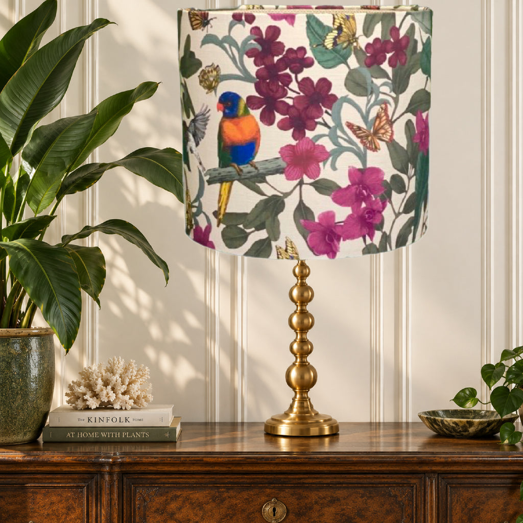 ijustlovethatfabric Australian Lorikeet lampshade
