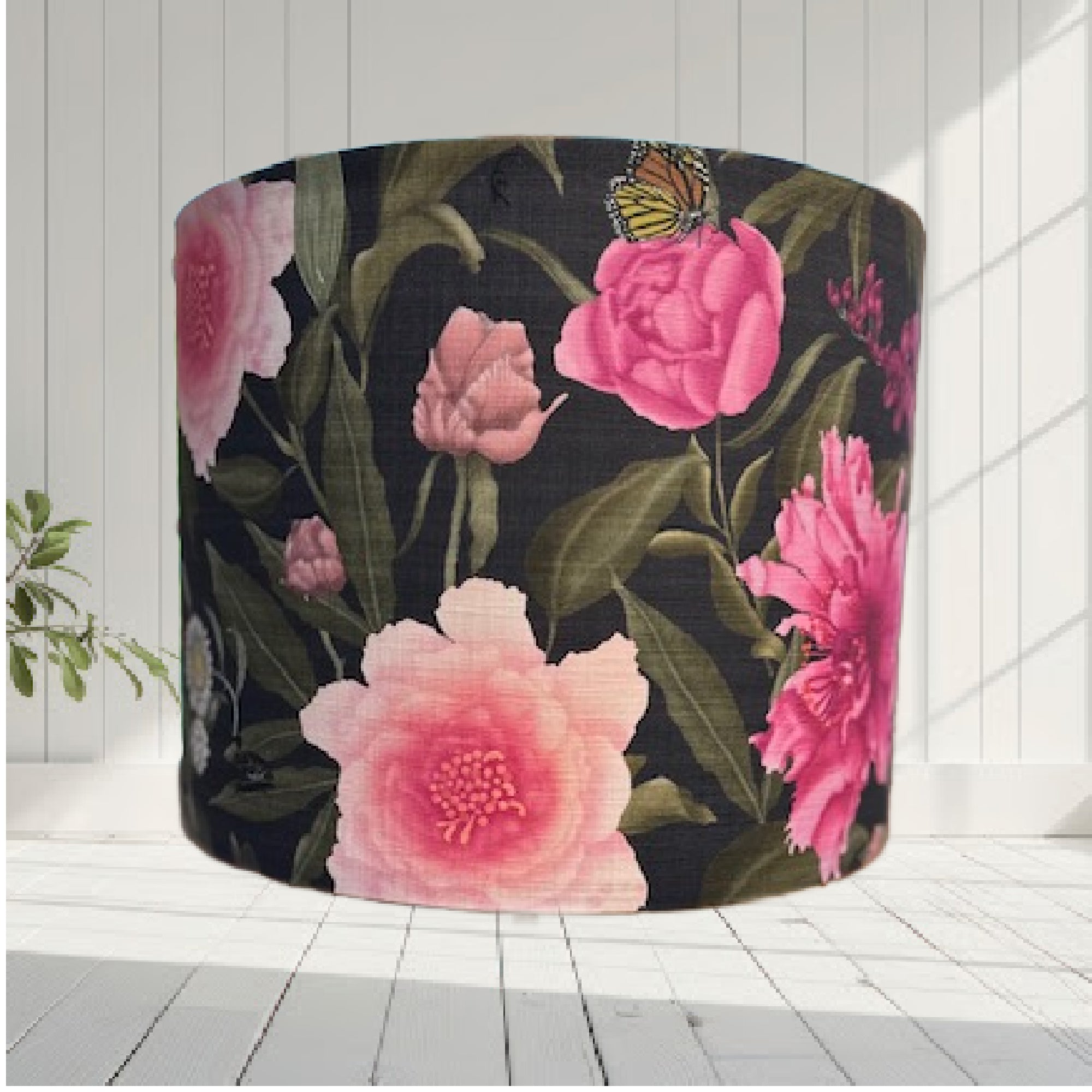 Australian pink peony lampshade