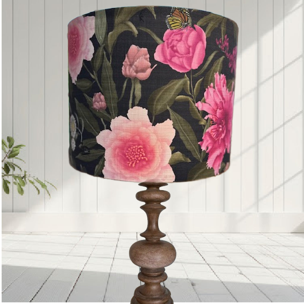 Australian pink peony lampshade