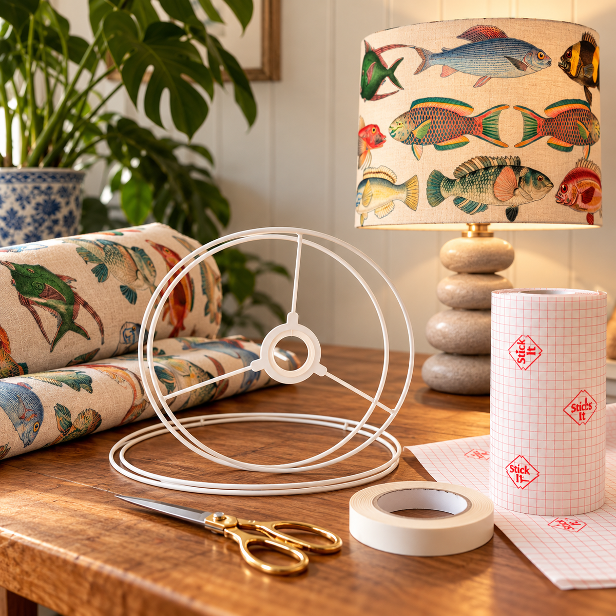 20cm Diameter Australian Lampshade Making Kit