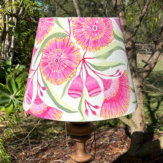 ijustlovethatfabric Empire Lampshade - Australian Gum Blossom Fabric