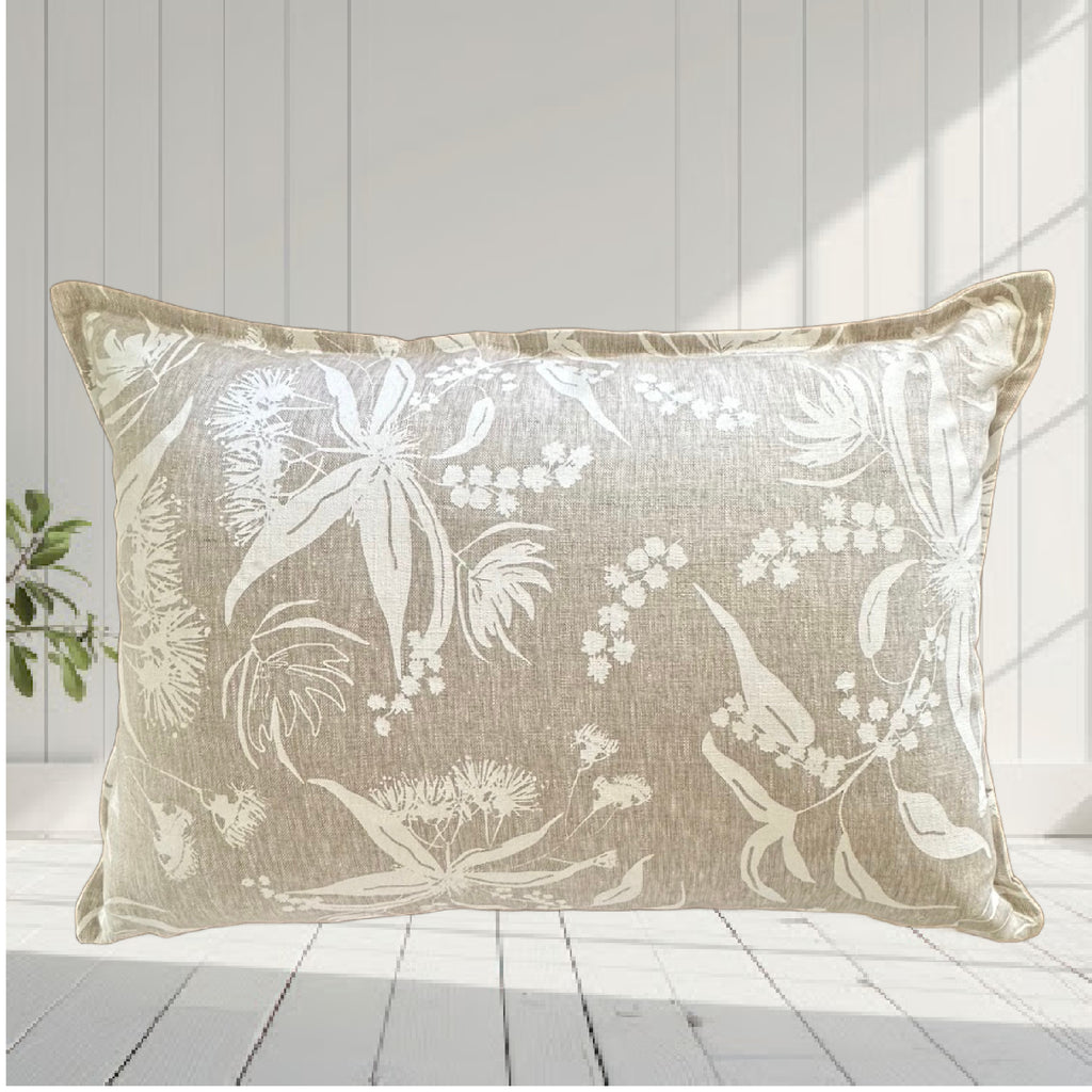 I Just Love That Fabric Australian Native Fabric Cushion Cover - Local Forage