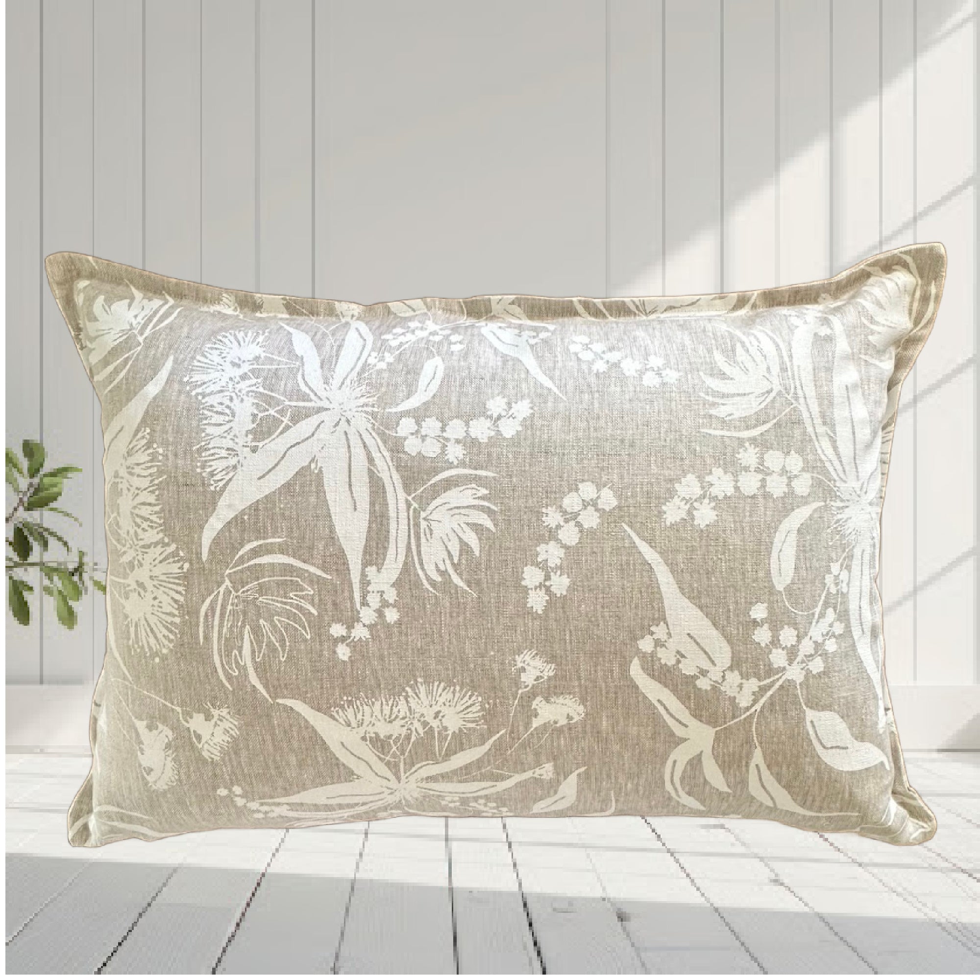 I Just Love That Fabric Australian Native Fabric Cushion Cover - Local Forage
