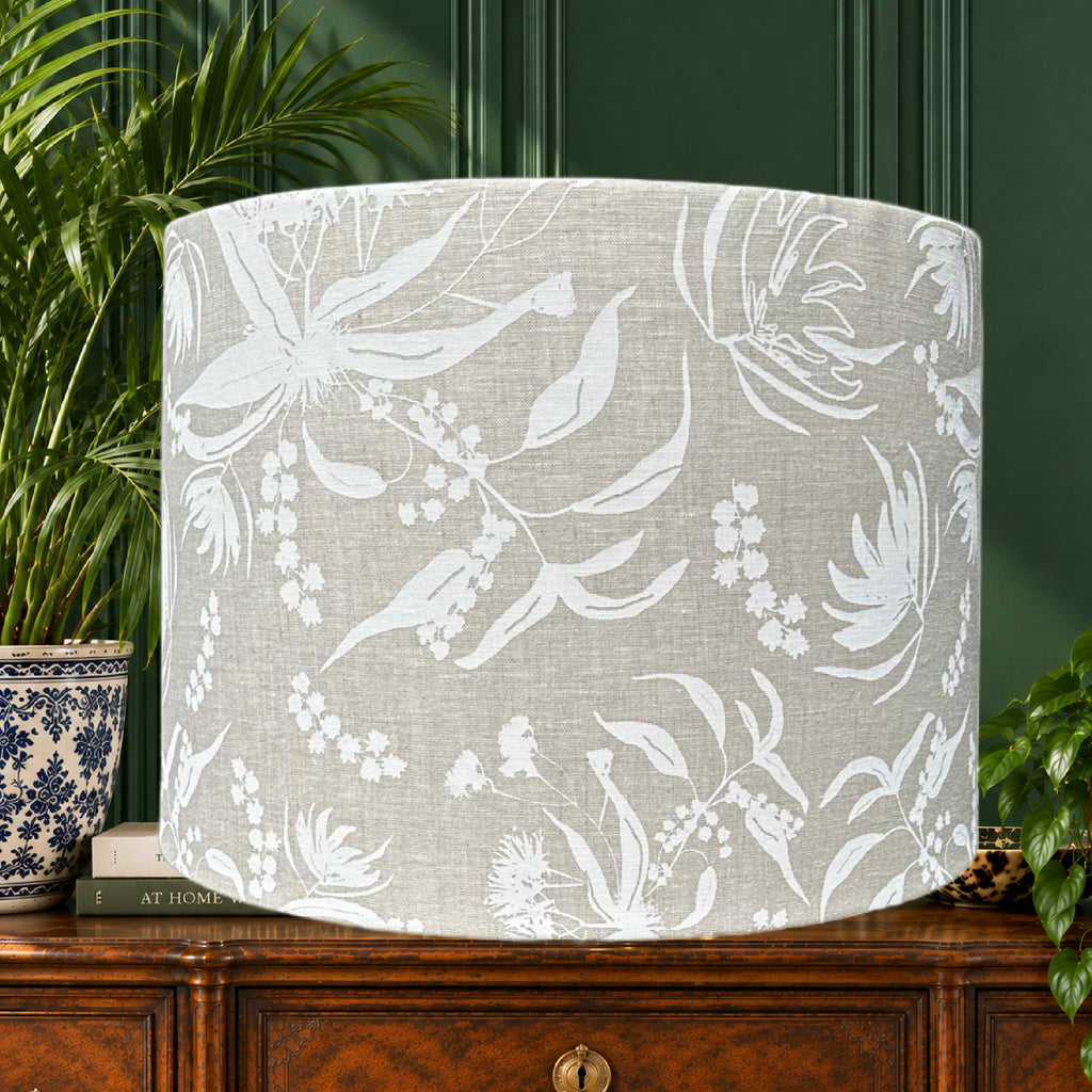 ijustlovethatfabric Lampshade - Australian native fabric - Local Forage