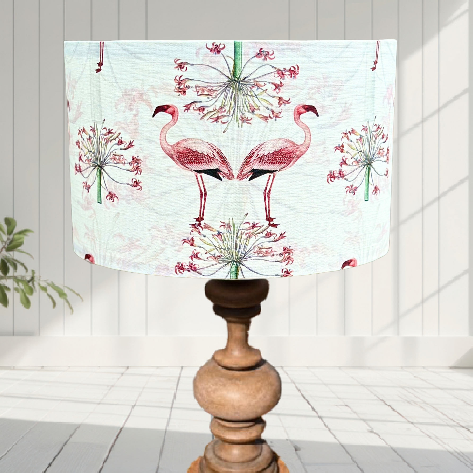 ijustlovethatfabric Lampshade - Pink Flamingo Fabric