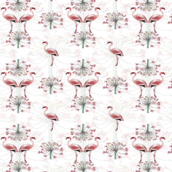 ijustlovethatfabricstore Pink Flamingo fabric