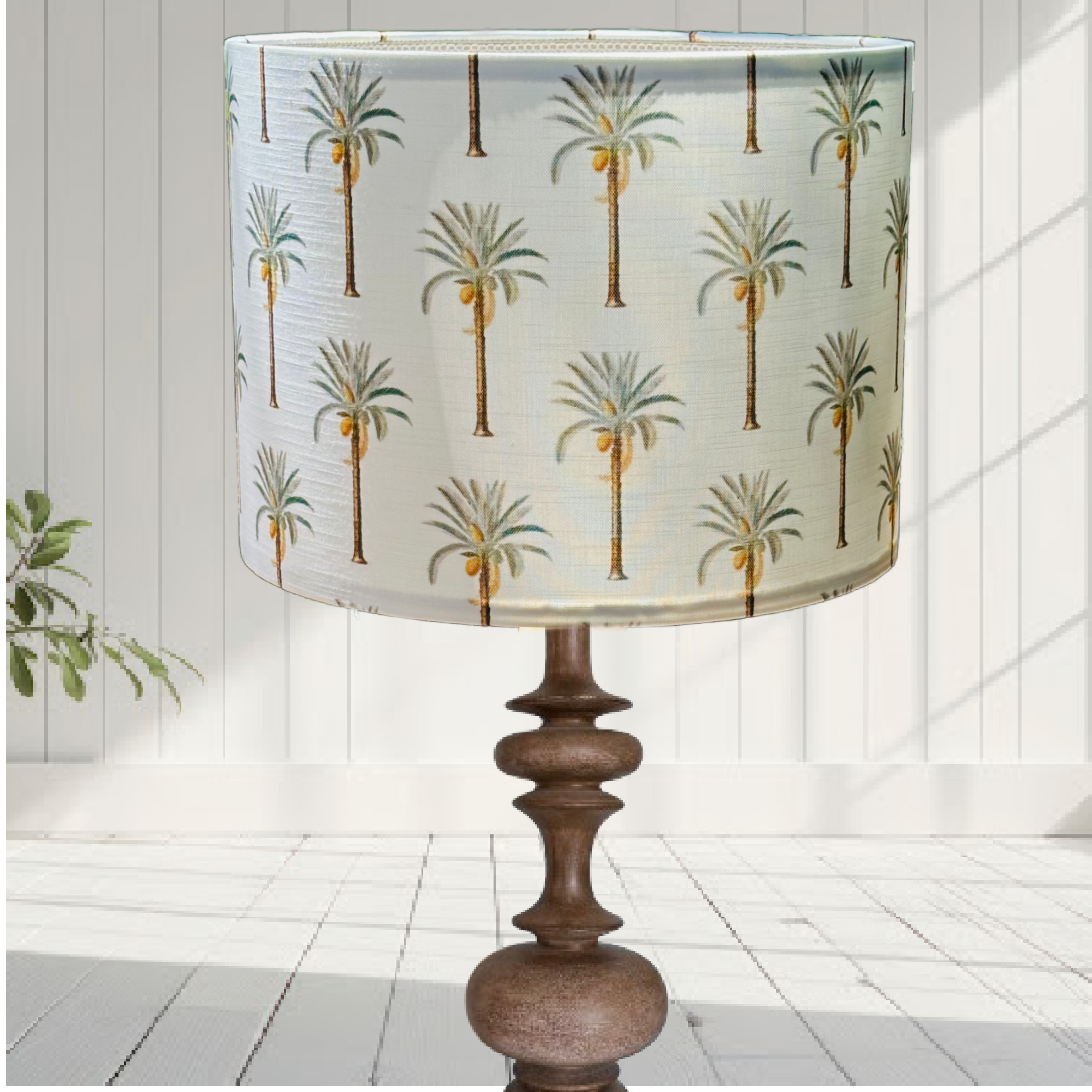 ijustlovethatfabric Palm Tree Fabric Lampshade - Jungle Palms