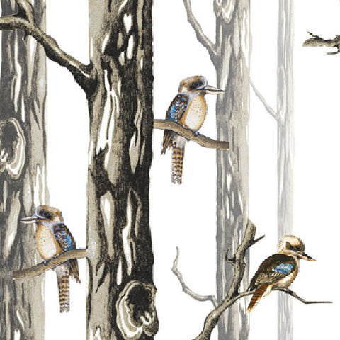 ijustlovethatfabric Lampshade - Kookaburra in the Woods fabric
