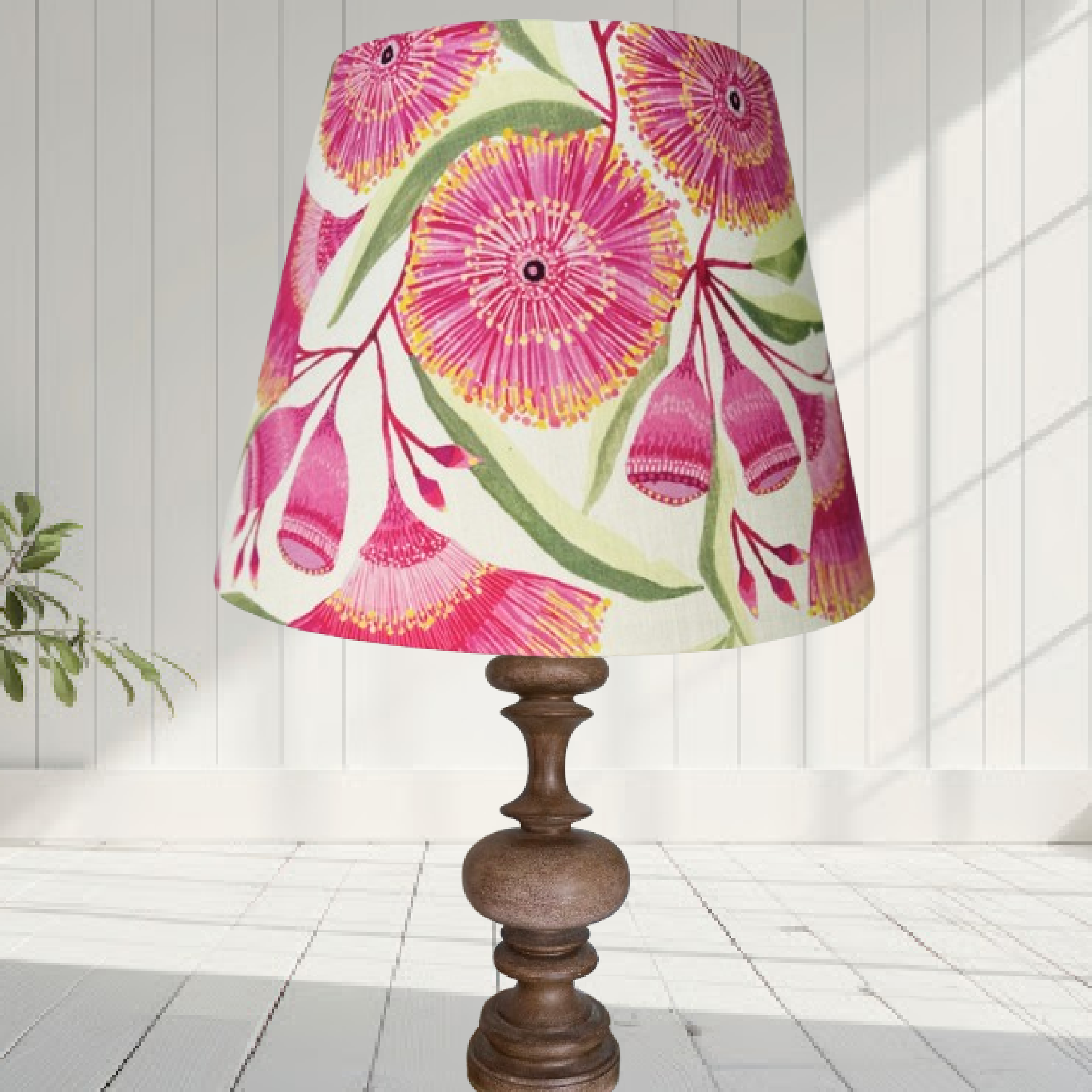 ijustlovethatfabric Australian gumblossom lampshade