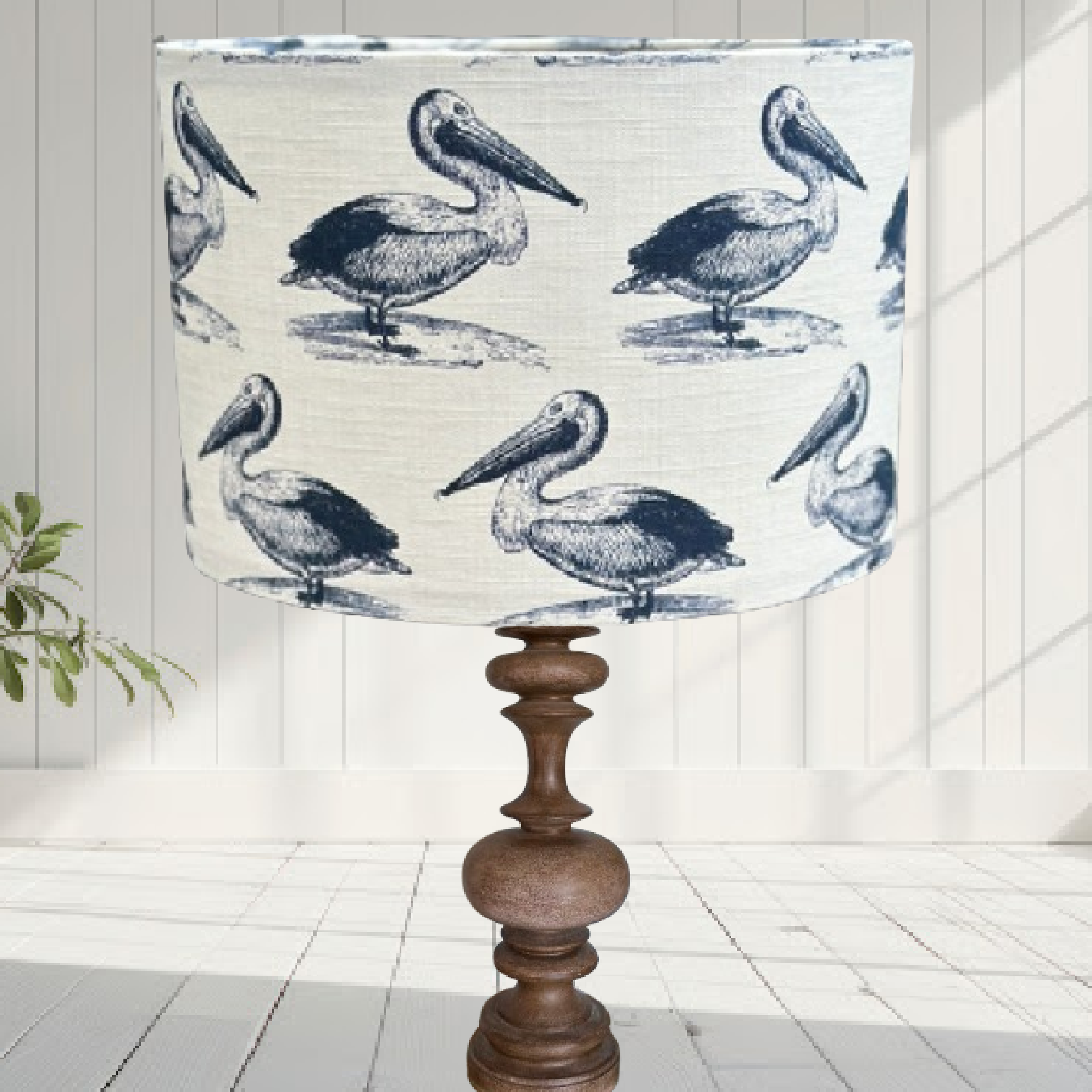 ijustlovethatfabric Lampshade - Pelican fabric