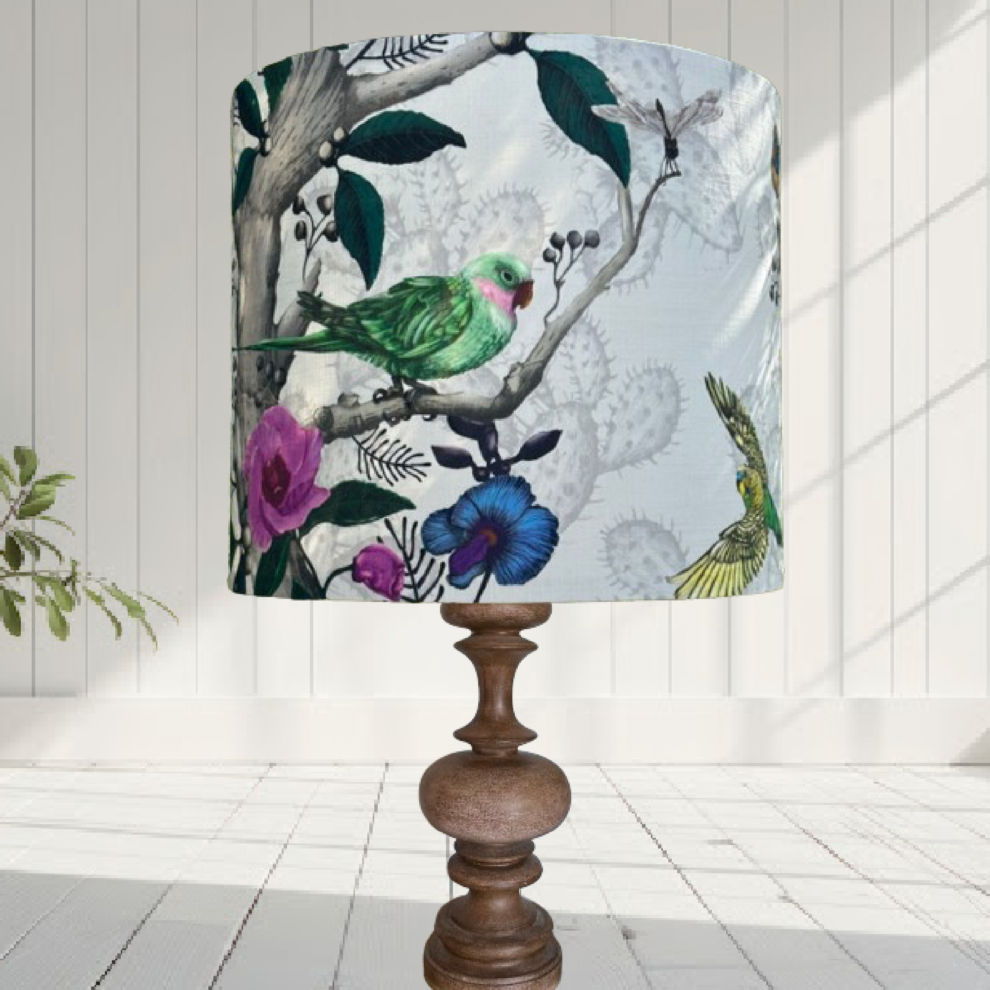 ijustlovethatfabric Lampshade Cactus & Desert Bloom Fabric