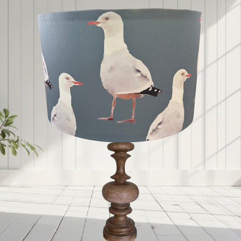 ijustlovethatfabric Seagull Lampshade dancing waters