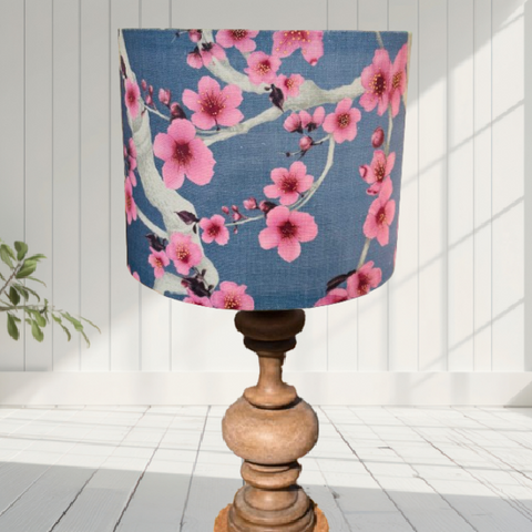 ijustlovethatfabric Lampshade - Cherry Plum Blossom fabric