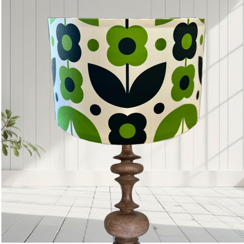 ijustlovethatfabric Lampshade - mid century flower