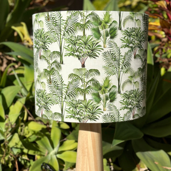 ijustlovethatfabric Palm Tree fabric Lampshade making kit - including Palm Forest fabric