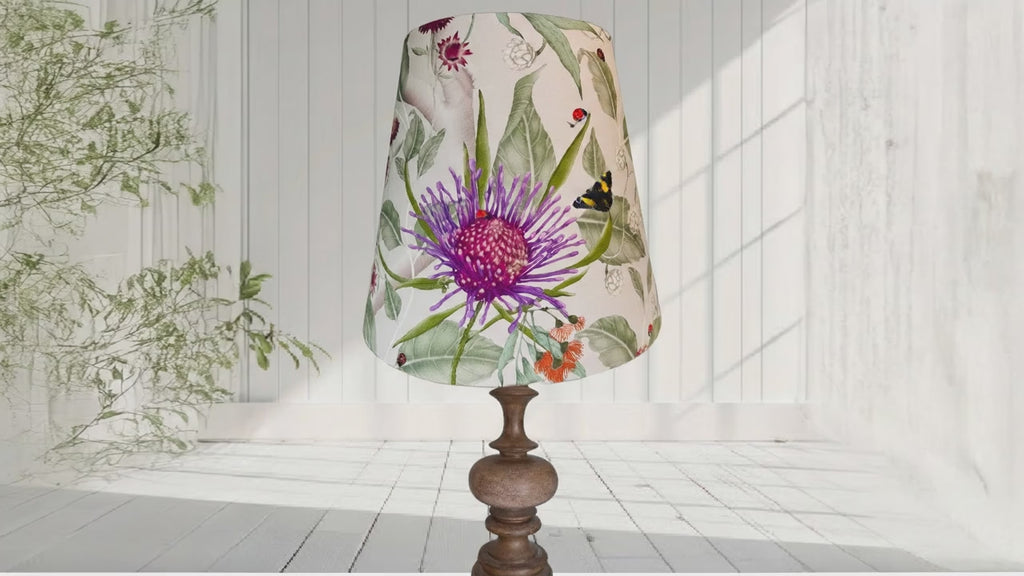 Australian Wildflowers lampshade