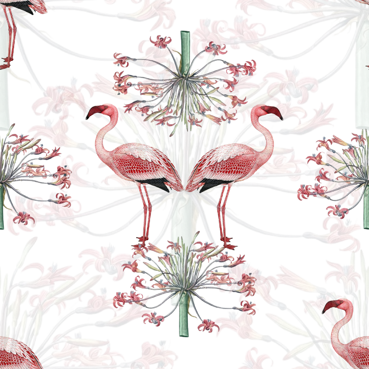 ijustlovethatfabricstore Pink Flamingo fabric