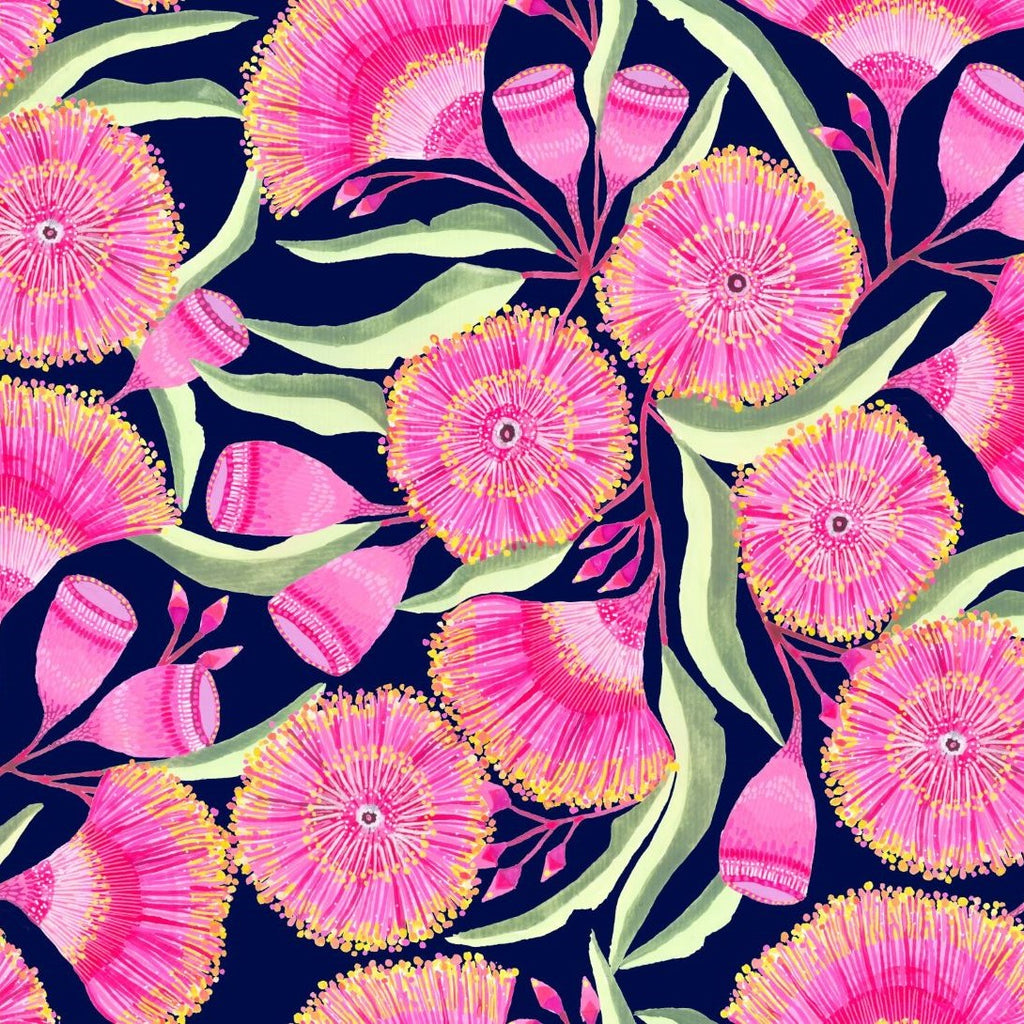 ijustlovethatfabric Australian gumblossom lampshade