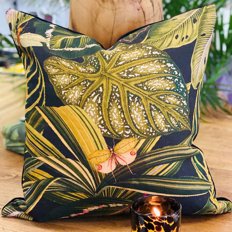 ijustlovethatfabric Cushion Cover - Tropical Amazonia Linen