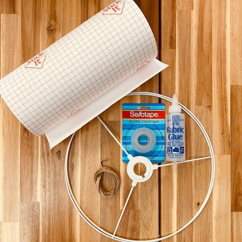 ijustlovethatfabric Lampshade making drum DIY  easy-to-make kit